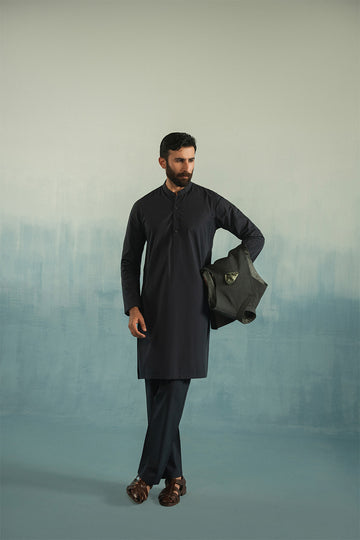 'Charcoal' Kurta Pajama